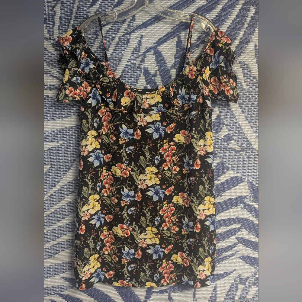 Abercrombie & Fitch Black Floral Dress